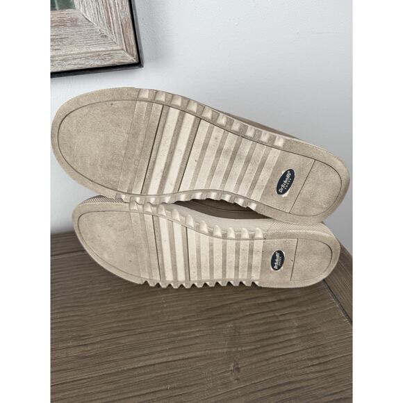 Dr Scholl's Get Hyped Comfort Lace Up Booties Suede Boots Tan Women’s Sz 8 - Picture 7 of 8